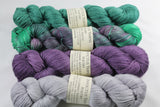 4-skein Poetry (merino/silk) Shawl Set AMMSB