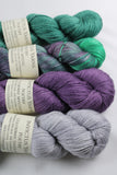 4-skein Poetry (merino/silk) Shawl Set AMMSB