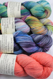 4-skein Unafraid shimmer Shawl Set BOBT