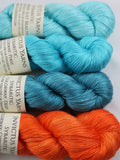 4-skein Sybaritic 100% silk Shawl Set JPDC