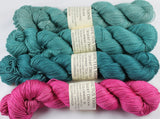 4-skein Desert Dream (baby camel/silk) Shawl Set