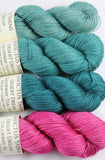 4-skein Desert Dream (baby camel/silk) Shawl Set