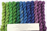 **SPOILERS** Daydream Believer Unwrapped 12-pack Mini Skein Set Assimilate merino/yak/nylon Yarn