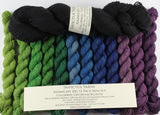 **SPOILERS** Daydream Believer Unwrapped 12-pack Mini Skein Set Assimilate merino/yak/nylon Yarn