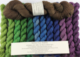 **SPOILERS** Daydream Believer Unwrapped 12-pack Mini Skein Set Assimilate merino/yak/nylon Yarn