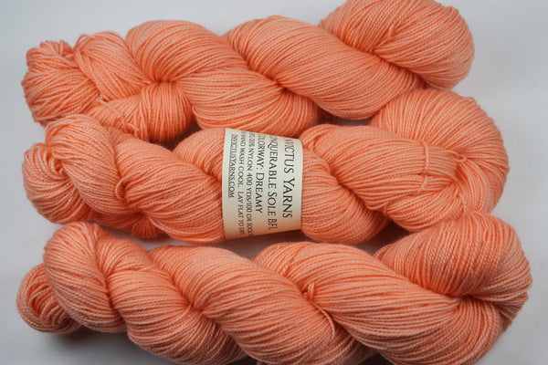 Dreamy Unconquerable Sole BFL SW BFL/nylon fingering weight sock yarn