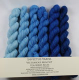 Blues Victorious Mini Kit fingering weight yarn