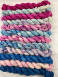 *SALE* Plue 12 pack Mini Skein Set Kismet Fingering Weight Yarn