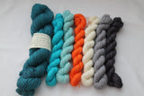 Another Koi in the Pond/Deep Victorious Koi Pond Shawl Kit fingering weight yarn