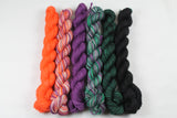 Halloween Minis Set Victorious fingering weight yarn