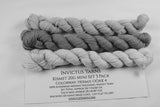 Hermie OOAK4 3-pack Gnome Mini Skein Set Kismet Fingering Weight Yarn