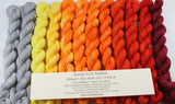 Tree Tunnel 12 pack Mini Skein Set Kismet Fingering Weight Yarn