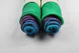 Peacock Unafraid Gradient Yarn Blanks Segue Shimmer  Yarn Fingering Weight