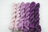 Purples Kismet 33gr Mini Kit fingering weight yarn