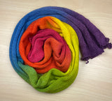 Rainbow Unafraid Gradient Yarn Blanks Segue Shimmer  Yarn Fingering Weight