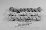 Hermie OOAK2 3-pack Gnome Mini Skein Set Kismet Fingering Weight Yarn
