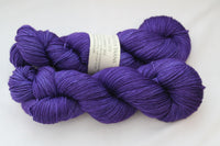 Iris Tenacity 80/20 merino/silk fingering weight yarn shawl length skein extra length