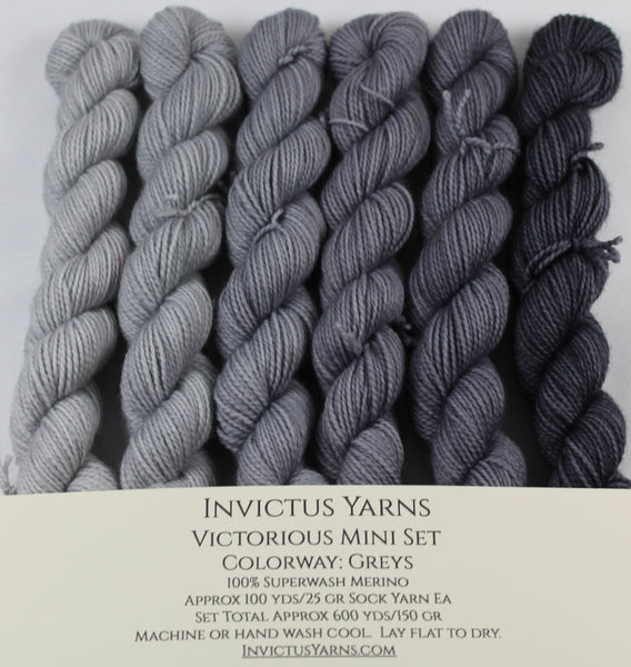 Greys Victorious Mini Kit fingering weight yarn
