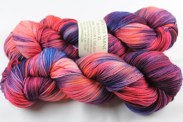 Sailor's Delight Beyond XL MCN fingering weight extra length yarn