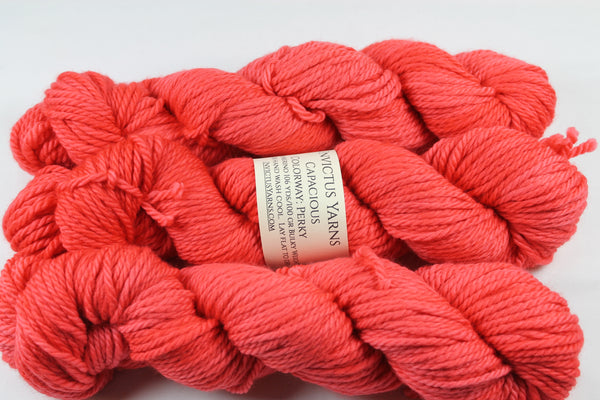 Perky Capacious 100% superwash merino bulky yarn