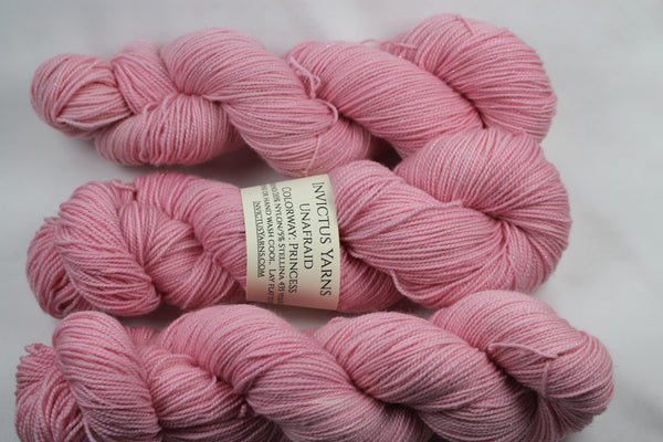 Princess Unafraid Superwash Merino/Nylon/Stellina fingering weight shimmer sock yarn