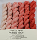 Corals Victorious Mini Kit fingering weight yarn