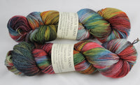 Federation Unafraid Superwash Merino/Nylon/Stellina fingering weight shimmer sock yarn