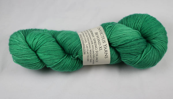 Spring Foliage Beyond XL MCN fingering weight extra length yarn