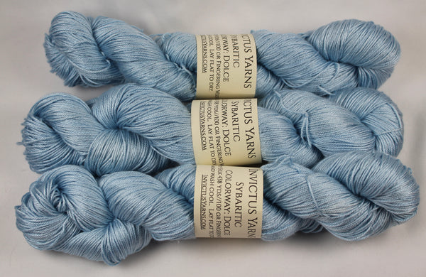 Dolce Sybaritic 100% silk fingering weight yarn