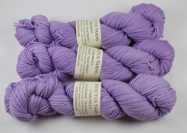 Fragrant Unbowed DK yarn 100% super wash merino