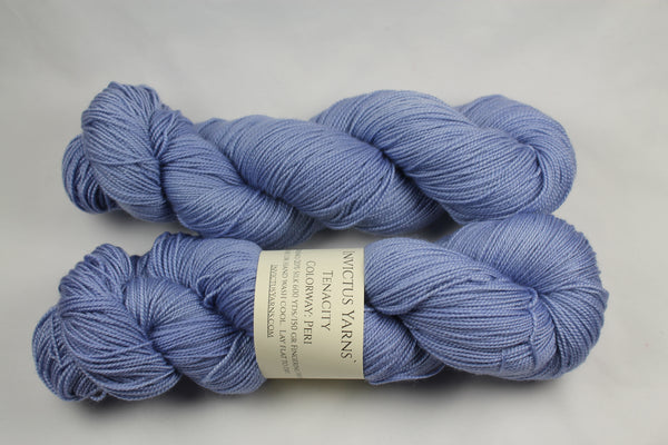 Peri Tenacity 80/20 merino/silk fingering weight yarn shawl length skein extra length