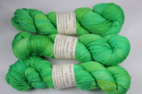 Lemon Lime Reward 80/20 merino/silk fingering weight sock yarn