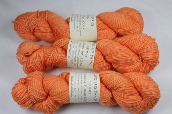 Hermie OoaK Beyond 80/10/10 MCN fingering weight yarn