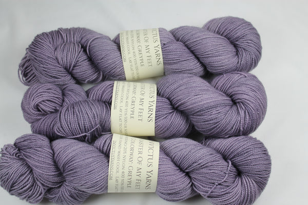 Greyple Master of My Feet  merino/nylon fingering weight sock yarn