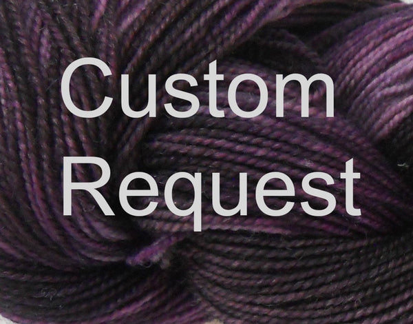 3-skein yarn set Nighty custom request