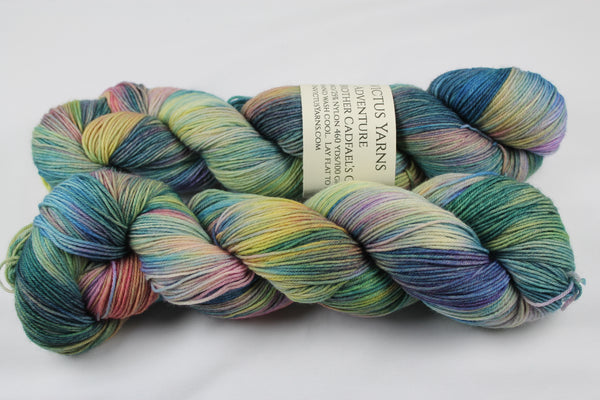 Brother Cadfael's Garden Adventure merino/nylon sock yarn
