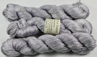 Silver Bells Sybaritic 100% silk fingering weight yarn