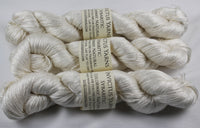 Natural Sybaritic 100% silk fingering weight yarn