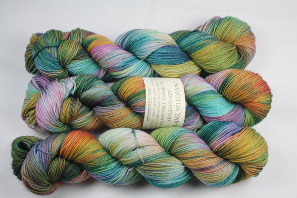 Dream Magic Adventure merino/nylon sock yarn