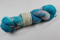 Daybreak Unafraid Superwash Merino/Nylon/Stellina fingering weight shimmer sock yarn