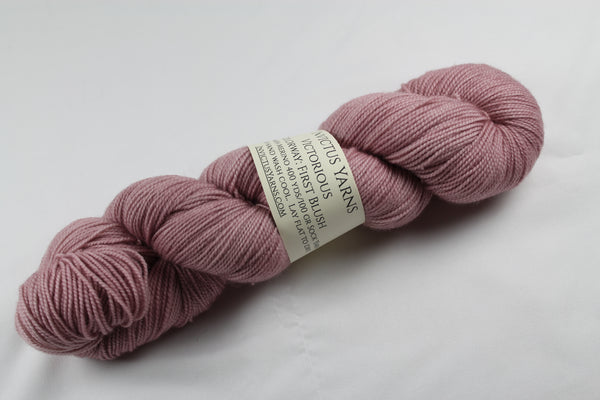First Blush Victorious fingering weight yarn