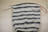 Haze Zebra Twist Peruvian Highland Wool non-superwash  fingering weight yarn