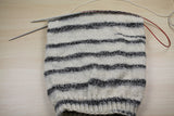 Downpour Zebra Twist Peruvian Highland Wool non-superwash  fingering weight yarn