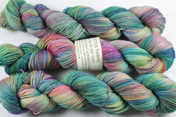 Brother Cadfael's Garden Master of My Feet merino/nylon fingering weight sock yarn