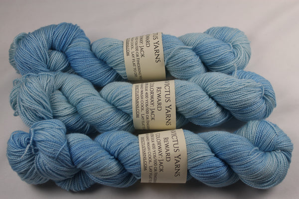 Jack Reward 80/20 merino/silk fingering weight sock yarn