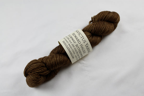 Bittersweet Halfsie Reward 80/20 merino/silk fingering weight sock yarn