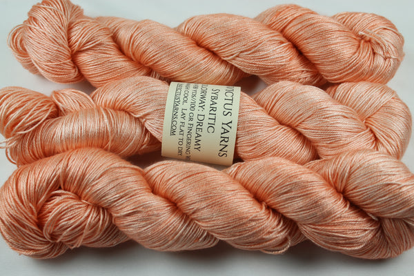 Dreamy Sybaritic 100% silk fingering weight yarn