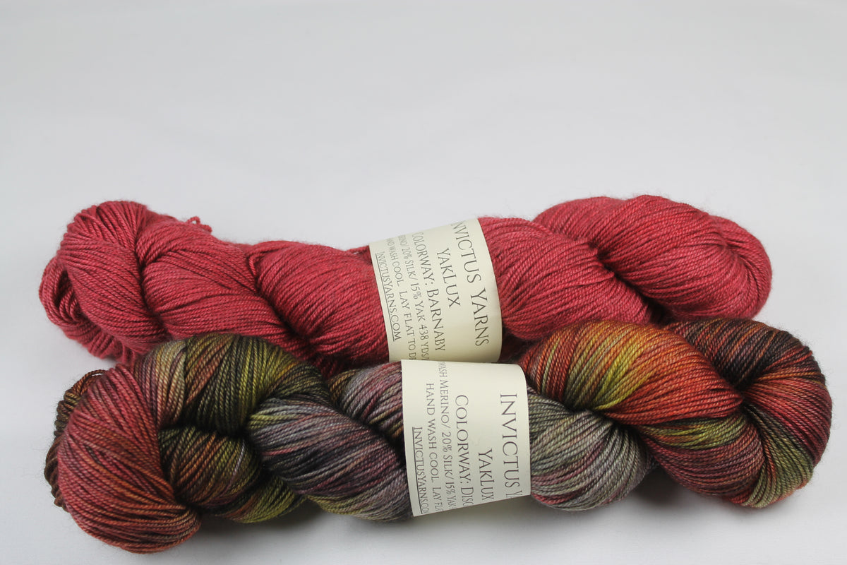 Hug Shot Disguises/Barnaby Kit YakLux Merino/Silk/Yak fingering weight