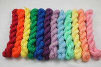 Ultimate Rainbow Victorious 12 skein Mini Kit fingering weight yarn