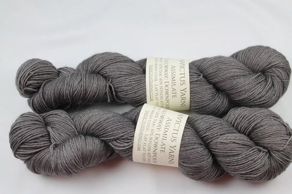 Downpour Assimilate Merino/Yak/Nylon fingering weight yarn
